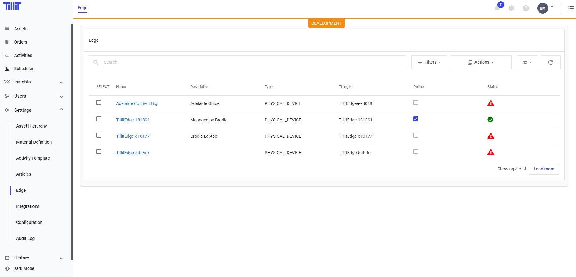 Create a Self Managed Docker TilliT