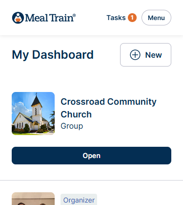 Return to a Group Page