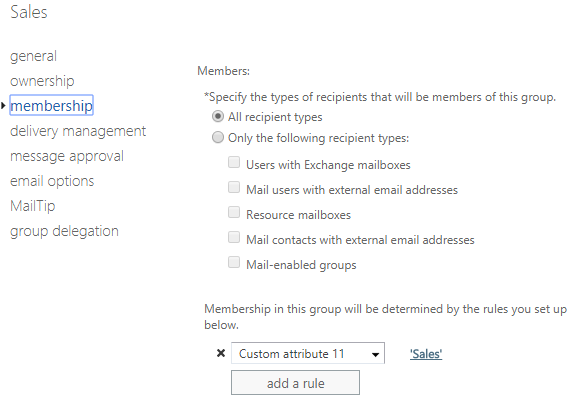Office 365 Dynamic Distribution Groups By On Premise Organization Unit 