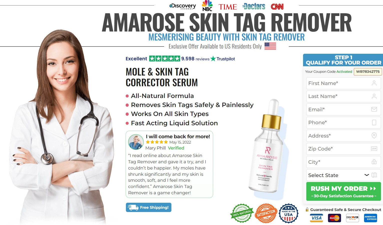 Amarose Skin Tag Remover