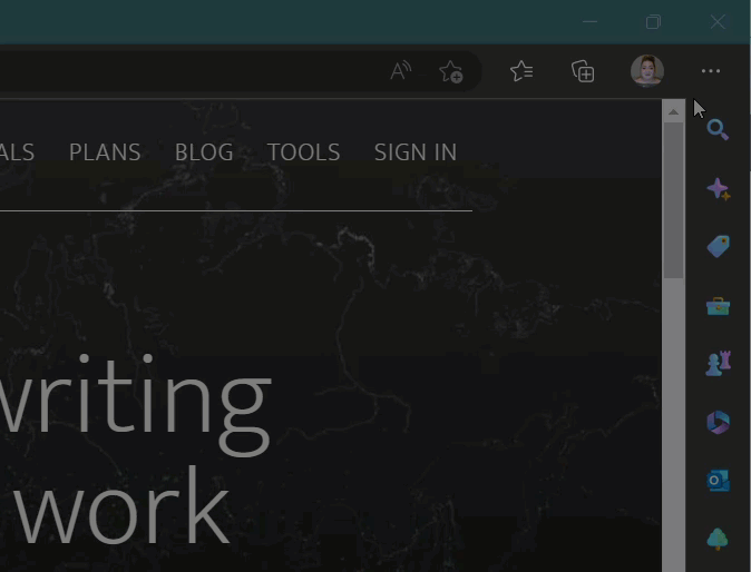 How to Pin the Scrible Extension in Edge Scrible