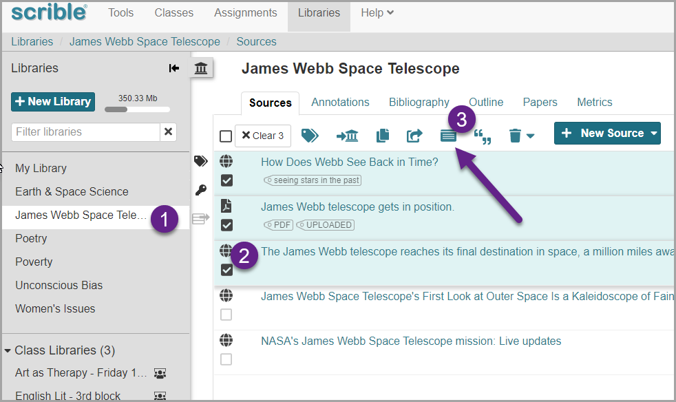 How to copy & paste annotations to other documents | Scrible