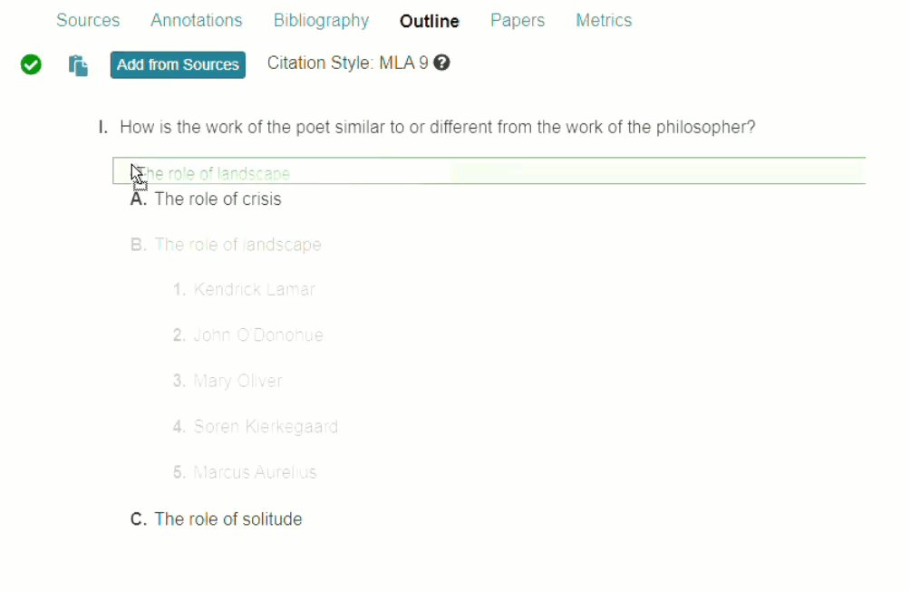how-do-i-use-the-outline-feature-scrible
