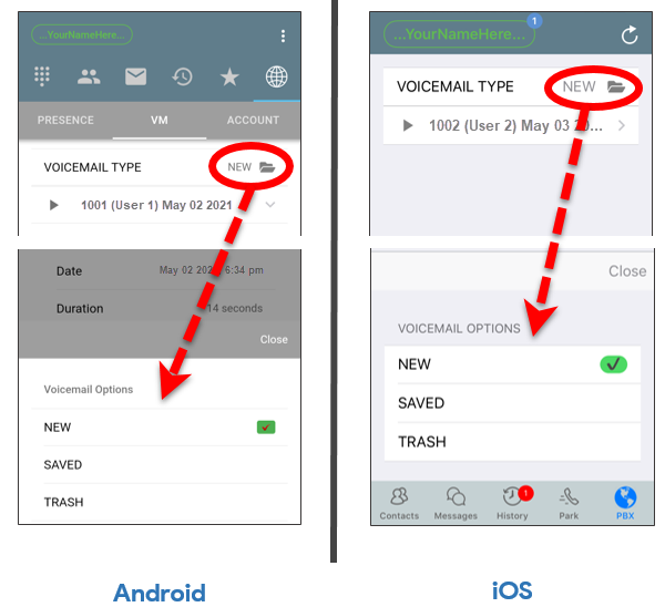 ReachUC How to check Voicemail Main KB Support