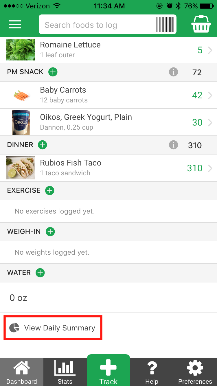 Q What nutrients can I track? Nutritionix