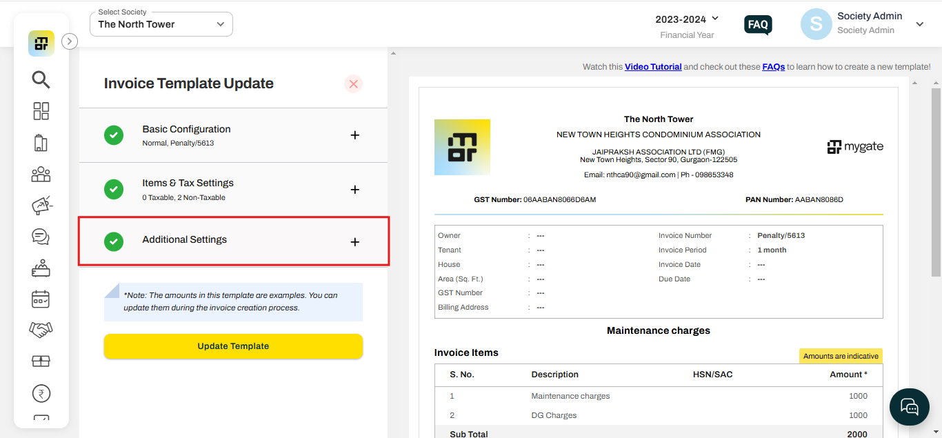 MyGate Admin - Frequently Asked Questions