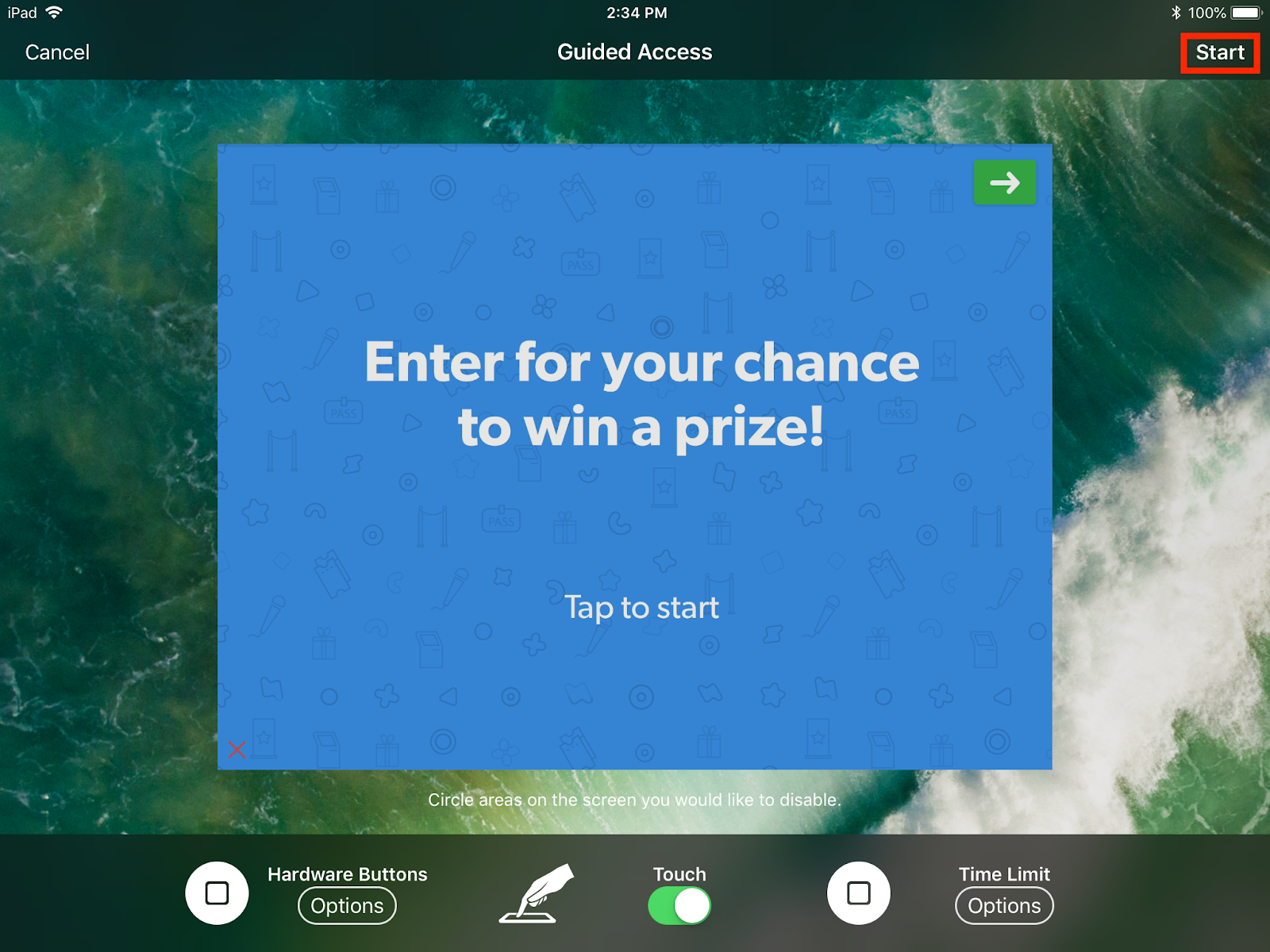 Disabling the Home and Sleep/Wake Buttons iPad QuickTapSurvey