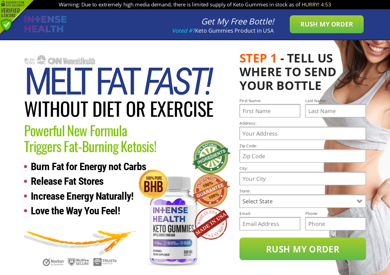 Intense Health Keto Gummies
