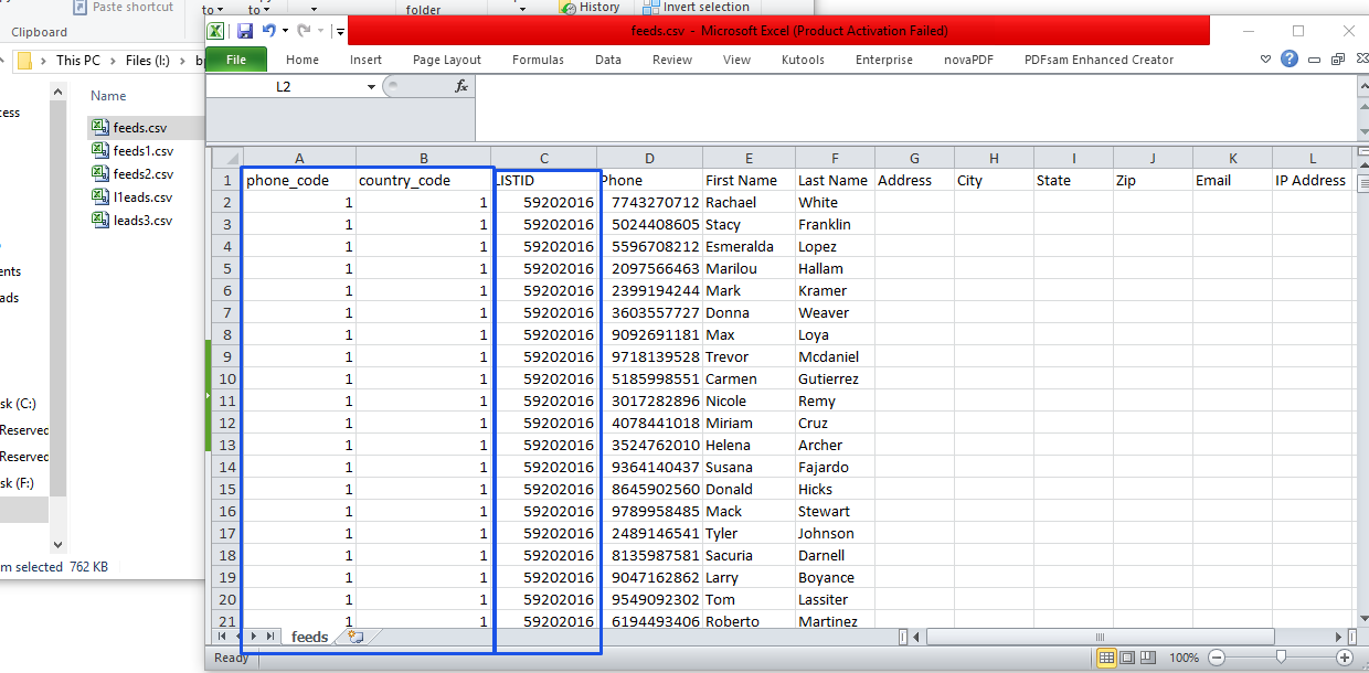 Vicidial steps in uploading leads SiBSWiki