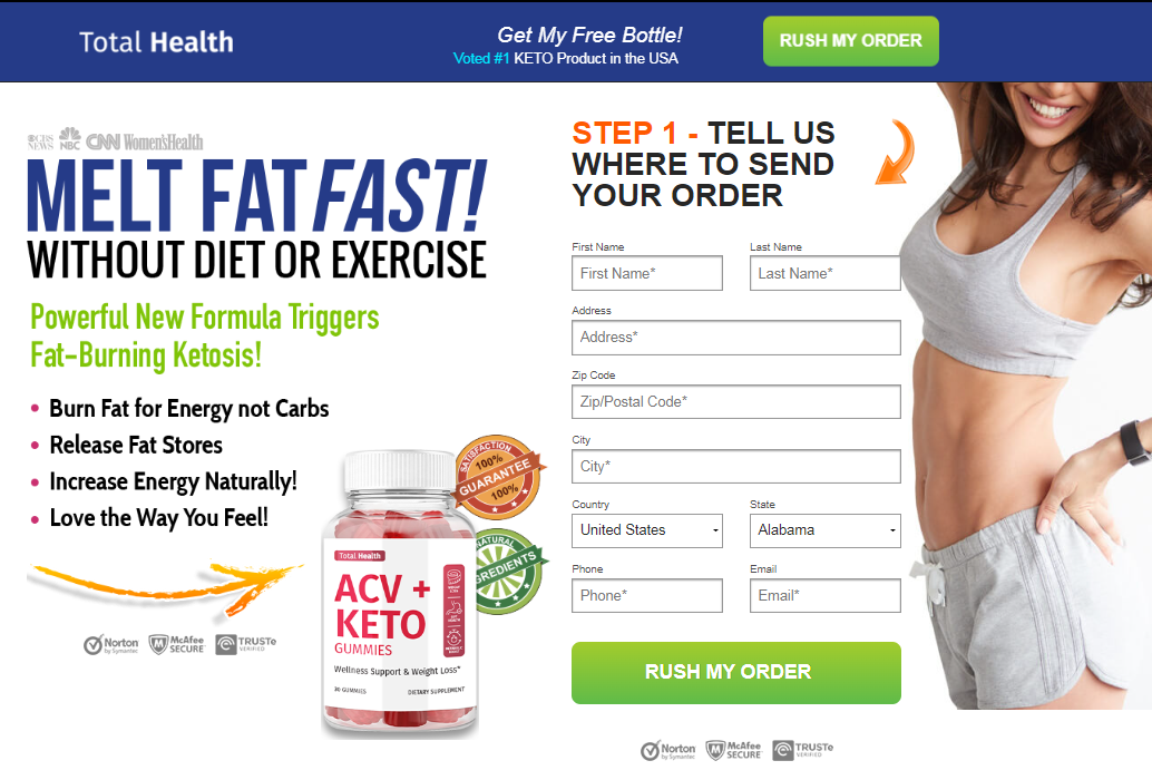 Total Health ACV+Keto Gummies