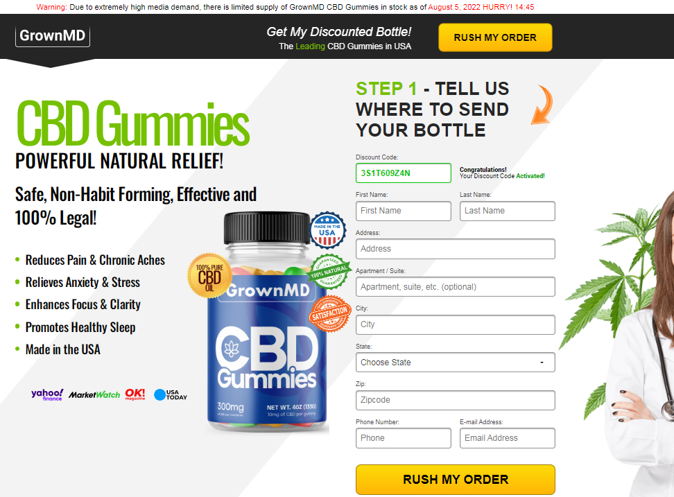 Nature's Support CBD Gummies