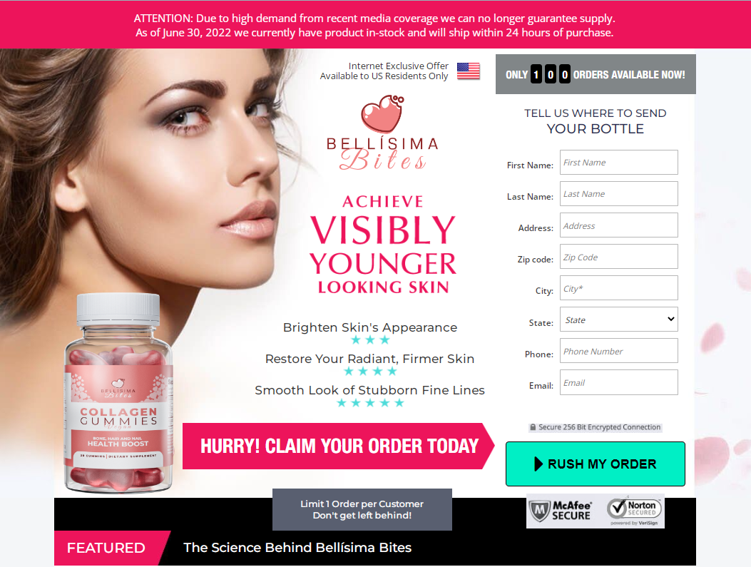 Bellisima Bites Collagen Gummies
