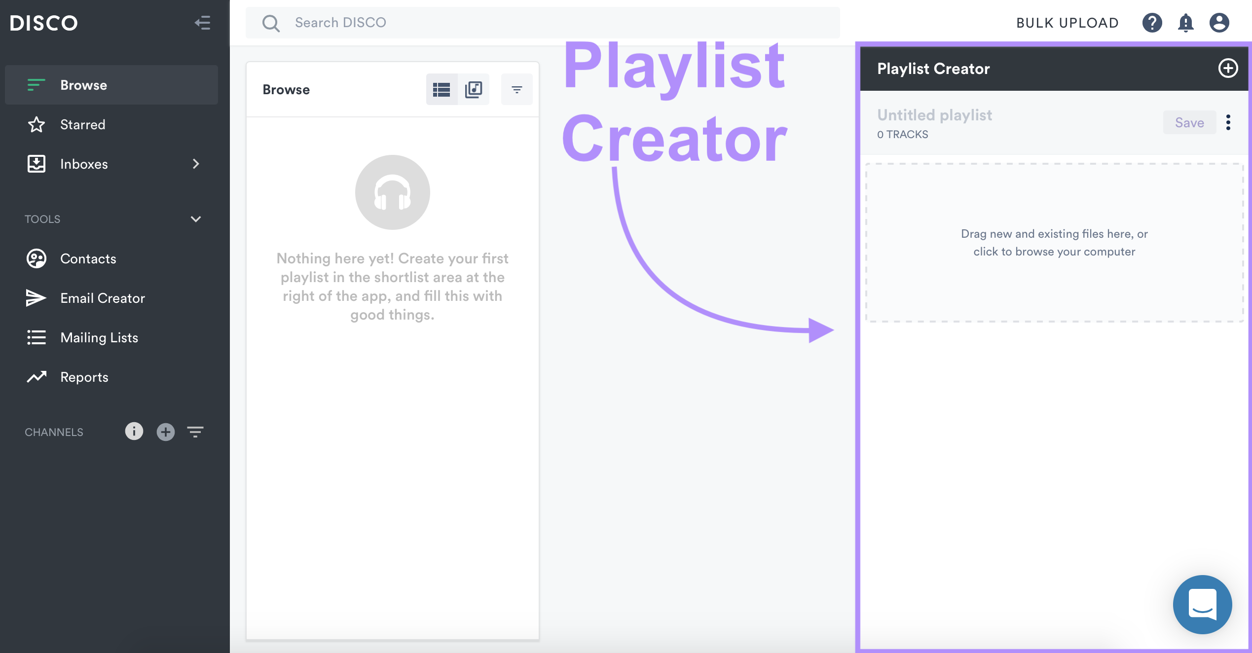 Getting started with DISCO DISCO Help Centre