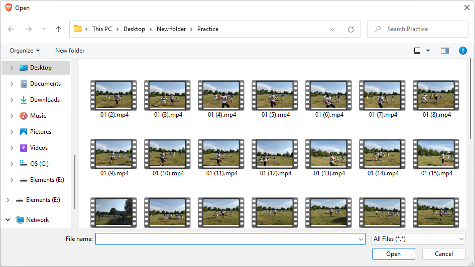 Upload Film from Device WatchGameFilm