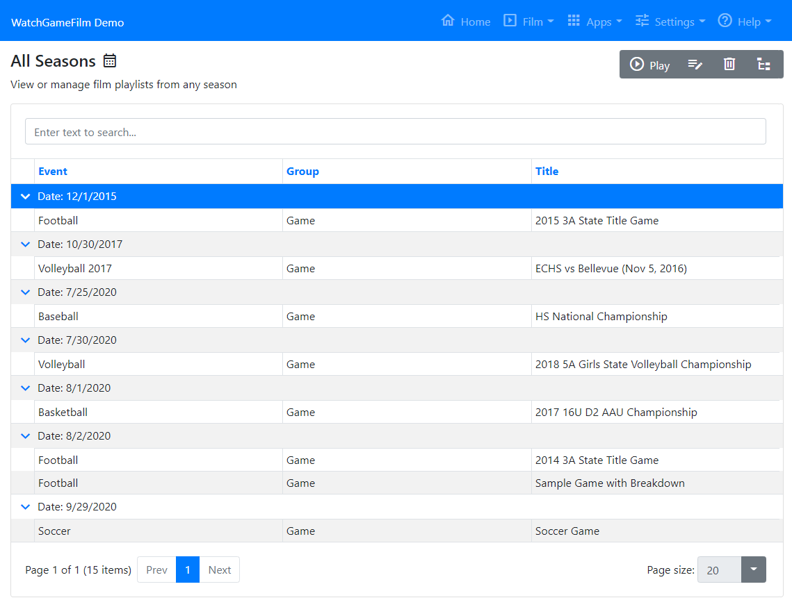 Understanding Playlists WatchGameFilm