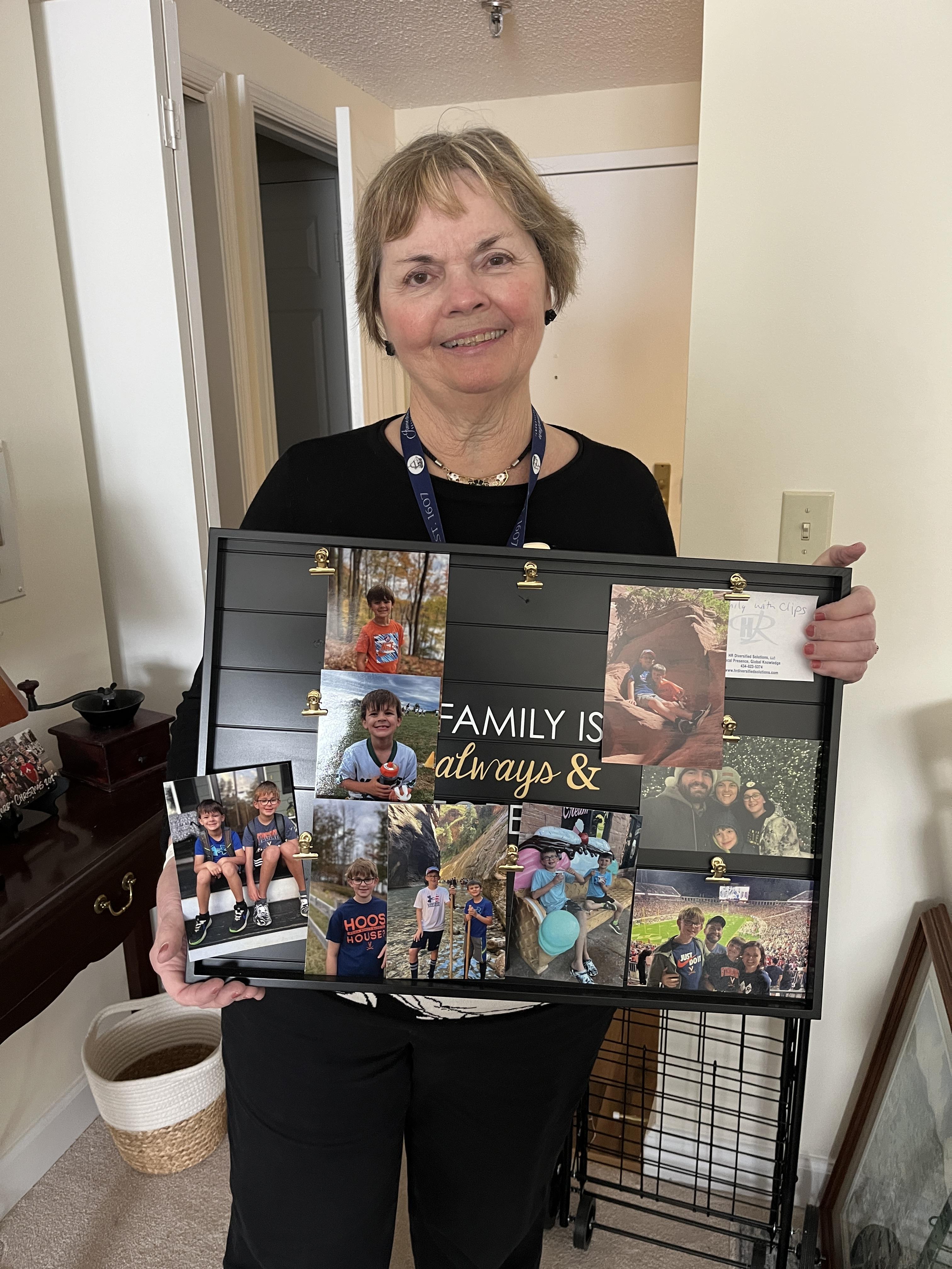 Photo of the recipient mentioned in the above review.