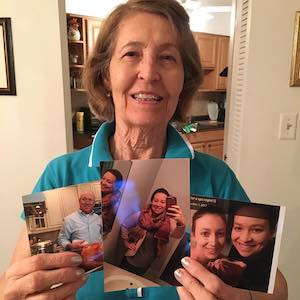 Photo of the recipient mentioned in the above review.