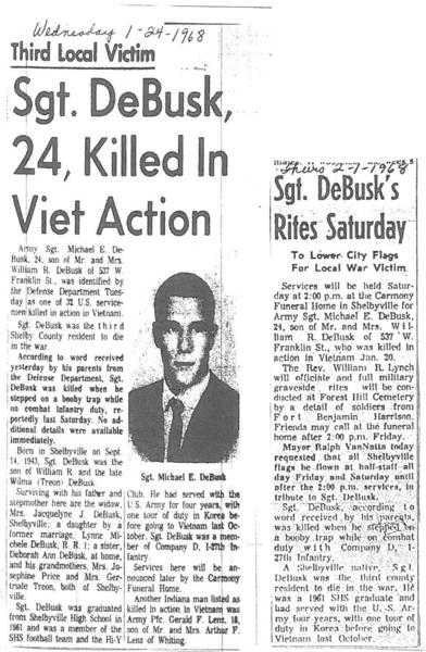 Debusk  michael eugene