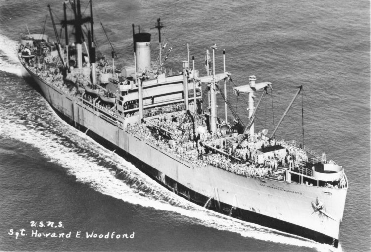 Ssgt howard woodford ship