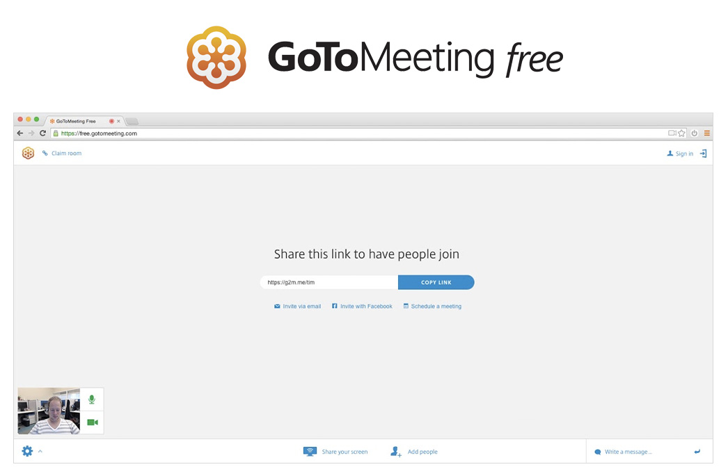 gotomeeting login