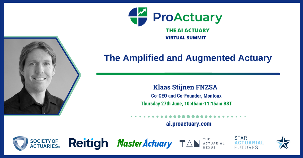 Klaas Stijnen FNZSA - The AI Actuary Virtual Summit
