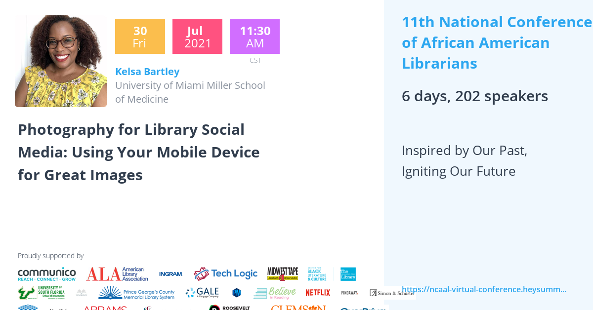 Kelsa Bartley 11th National Conference of African American Librarians