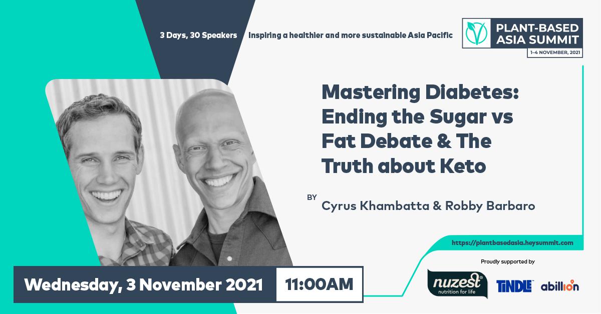 Mastering Diabetes Ending the Sugar vs Fat Debate and the Truth