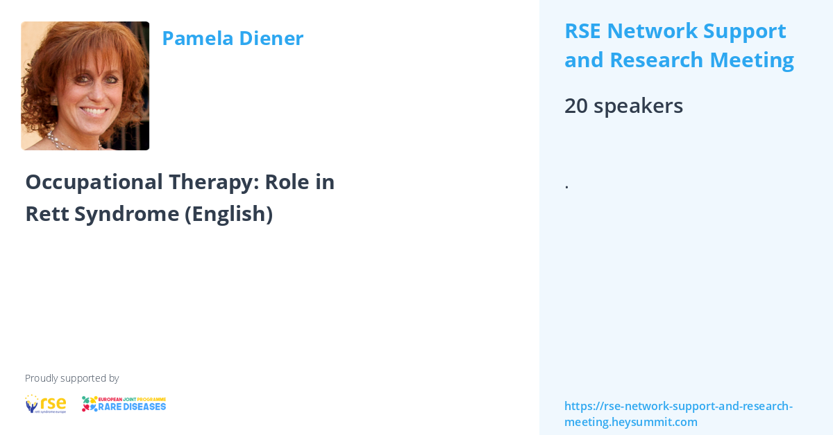 Occupational Therapy Role in Rett Syndrome (English)