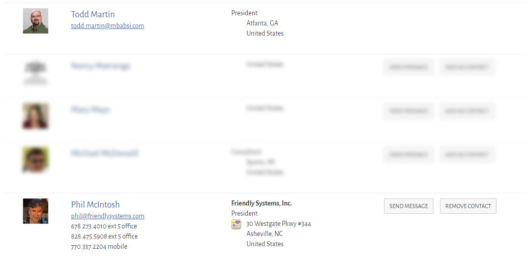 Sample showing how users can add additional info on listing.