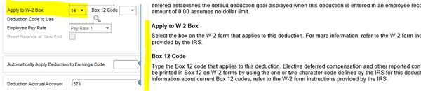 Deduction Maintenance Help
