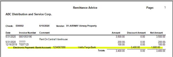 Remittance Advice - Barb local
