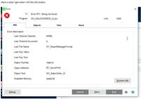 Error 71 String Not Found - PROGRAM SO_SALESORER_UI