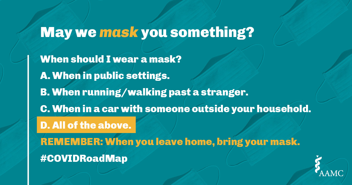 COVID Roadmap quiz graphic