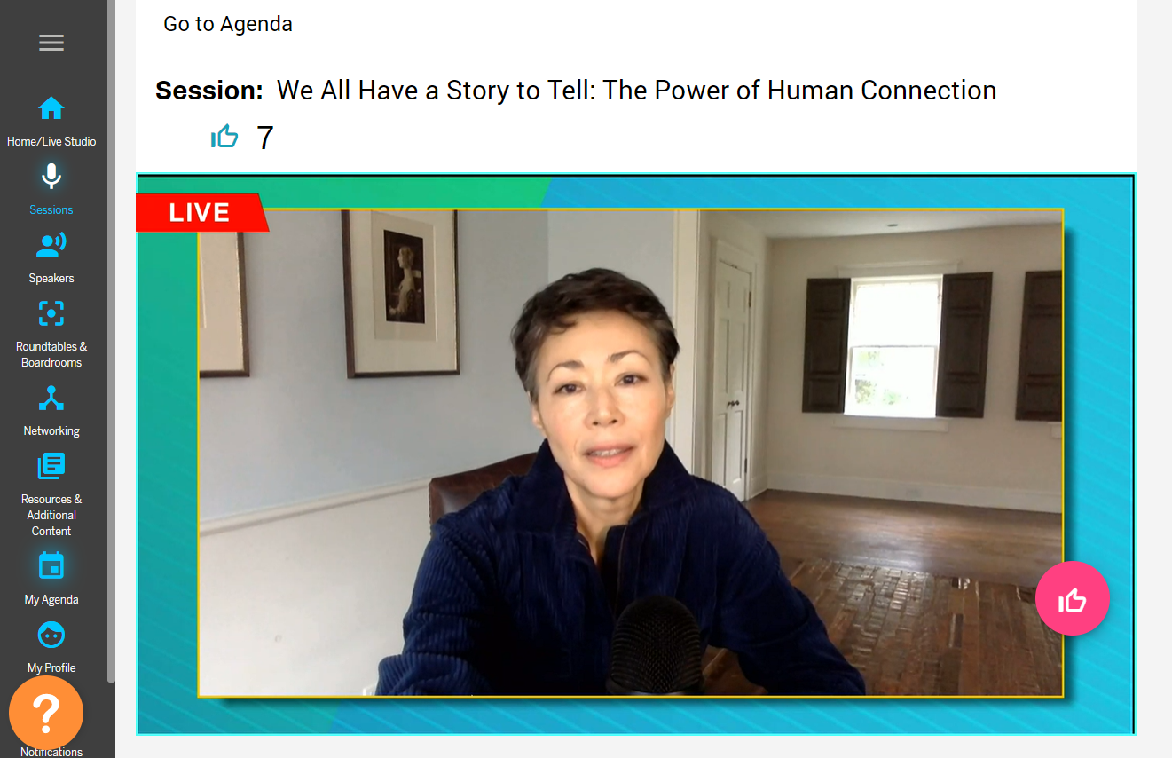 Ann Curry at Learn Serve Lead