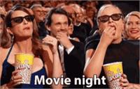 Movie night gif