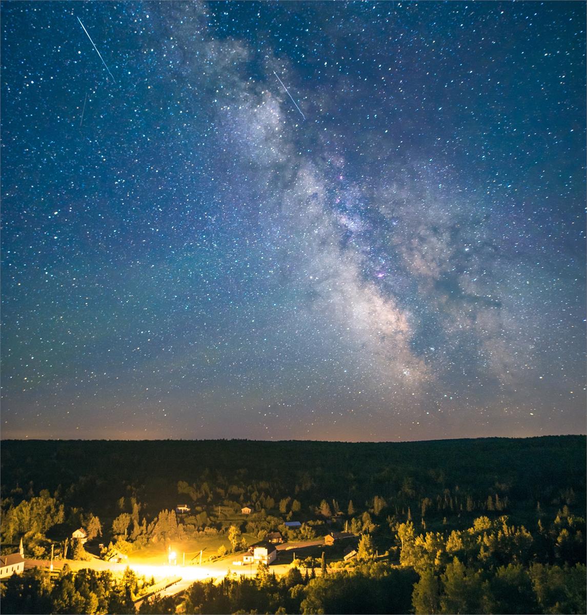 Look up - the stars connect us to each other.