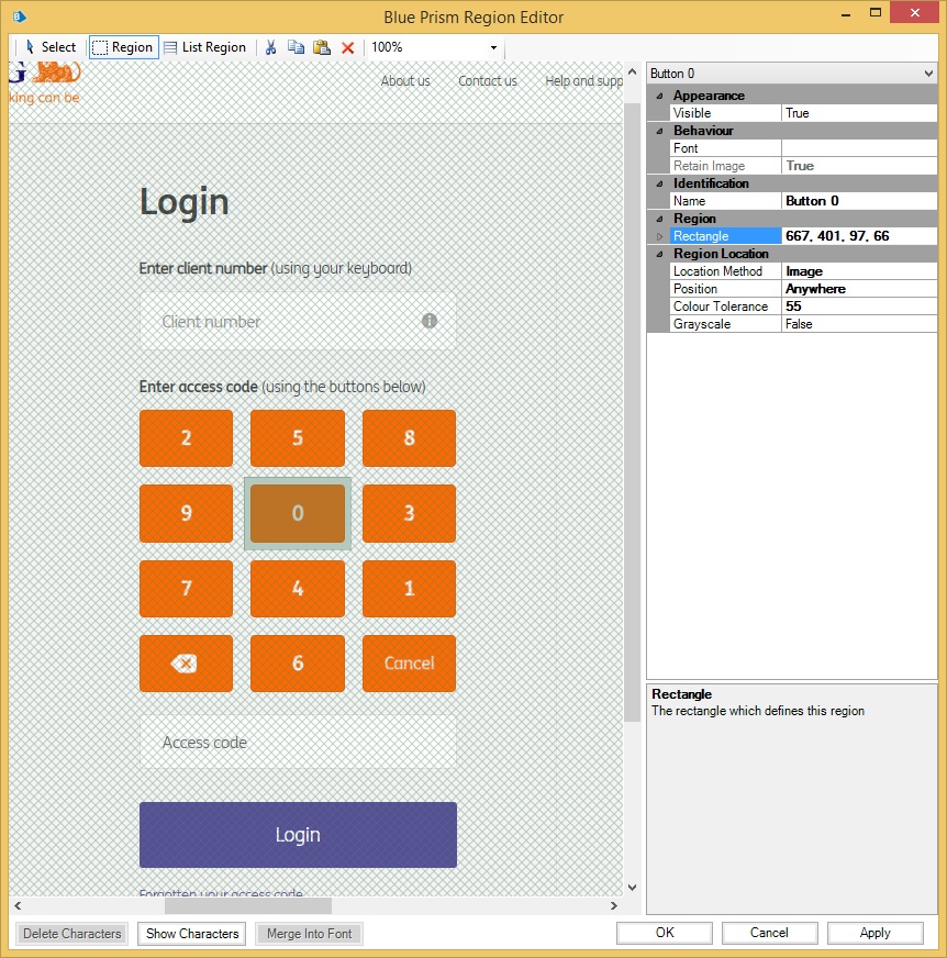 blue prism surface automation