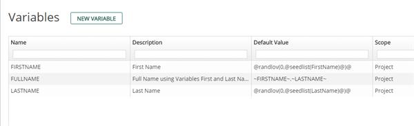 How To create user defined variable with Column refrence | Test Data ...