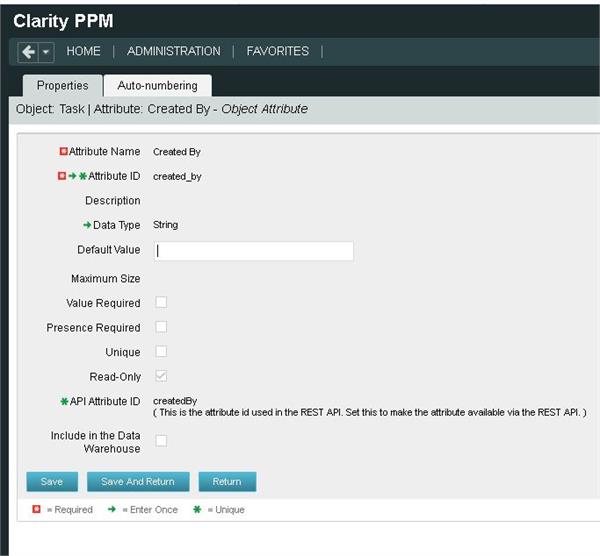 How to add new attribute to new UX from any object? | Clarity