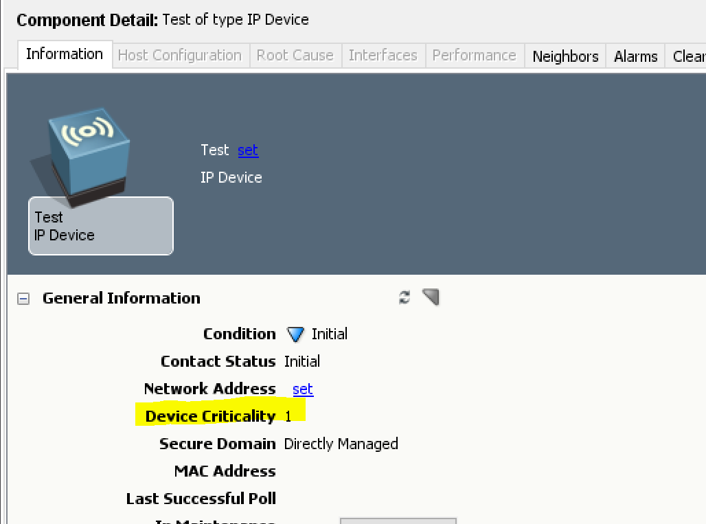 Spectrum Add a subview for pingable devices DX NetOps