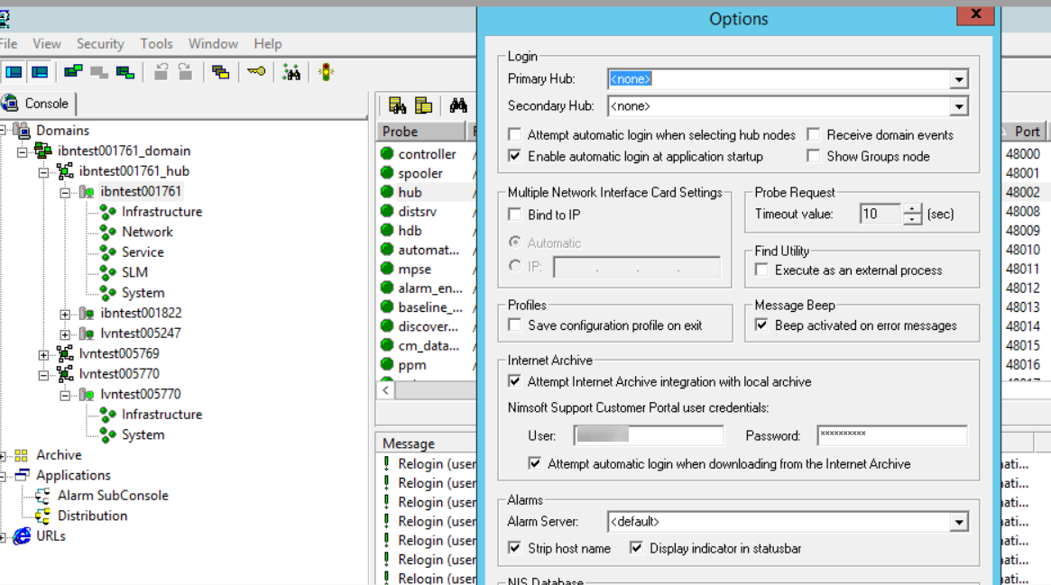 web archive | DX Unified Infrastructure Management