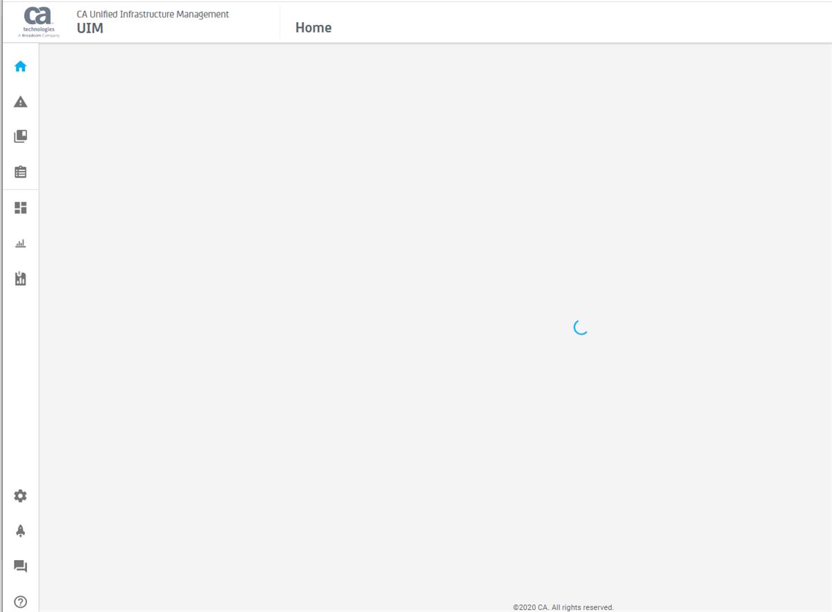 Operator Console Loading Forever for Home | DX Unified Infrastructure ...