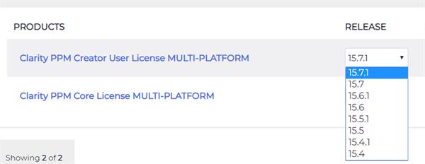 Product download