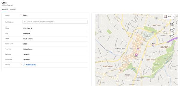 Bing Maps For Custom Entites | Customer Engagement & Dynamics CRM Forum