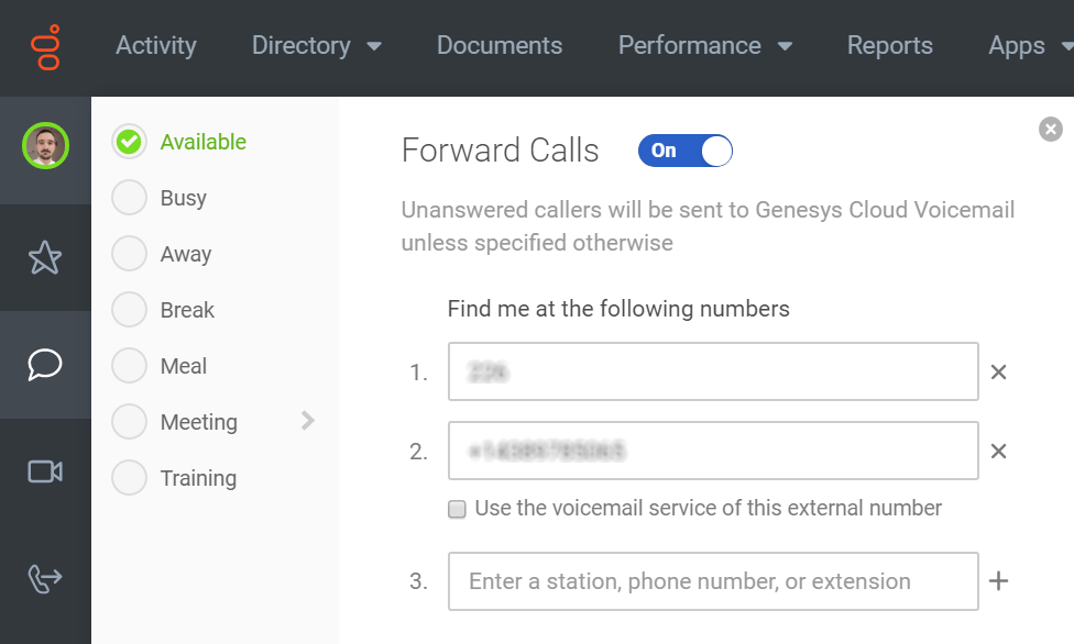 Follow-me on embedded framework | Genesys Cloud - Main