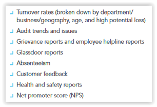 Corp Culture Metrics