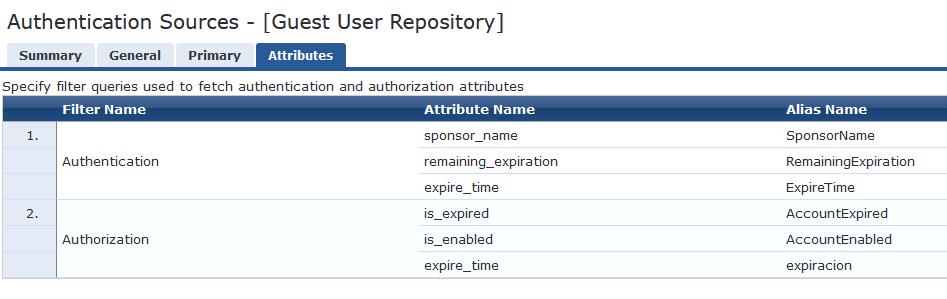Use role_id guest user attribute for MAC authentication | Security
