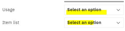 Defaultsettings