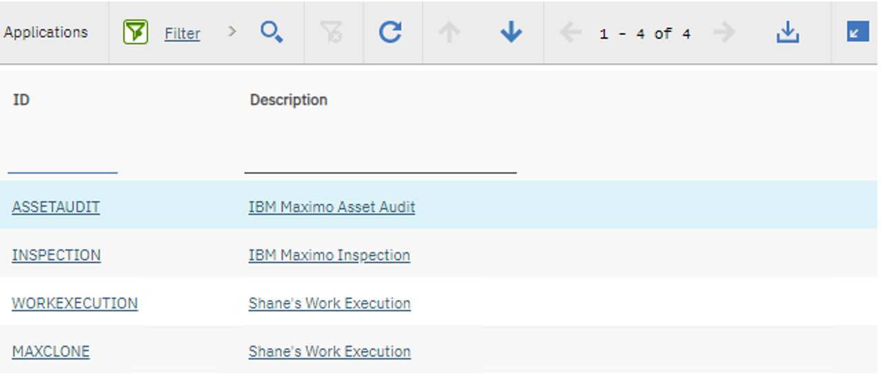 Cloning a Maximo Anywhere 7.6.4 Application