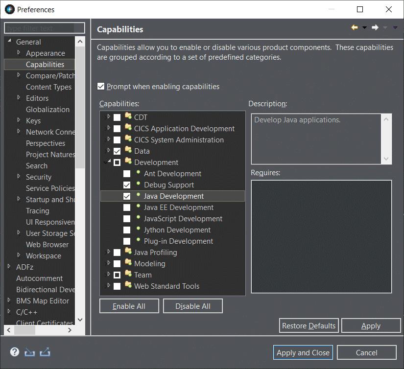 Develop a Java Application for z/OS with IDz 15.0 in Minutes